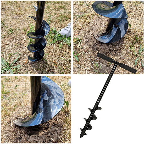 záhradný pôdny vrták